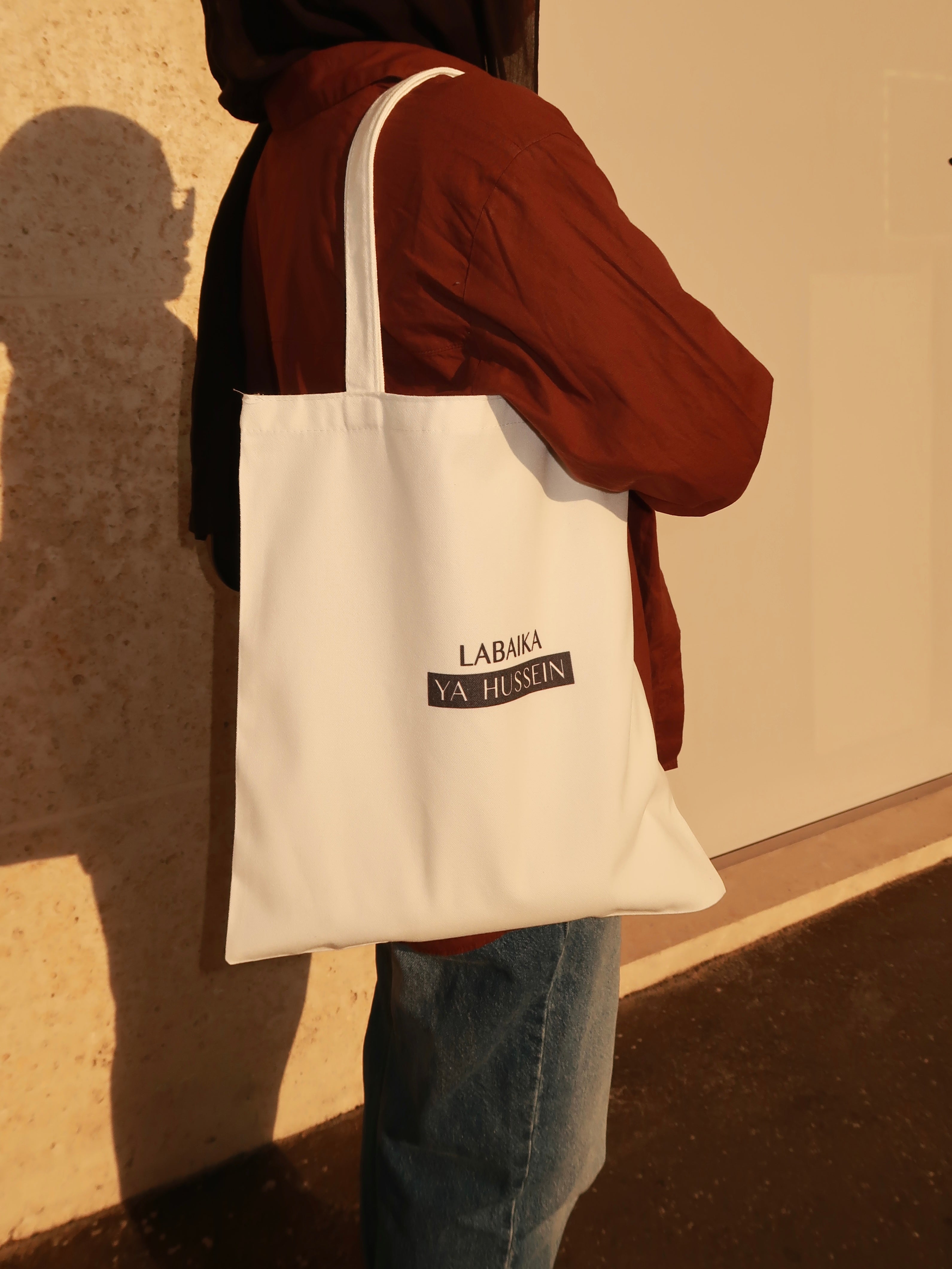LABAIKA YA HUSSEIN TOTE BAG