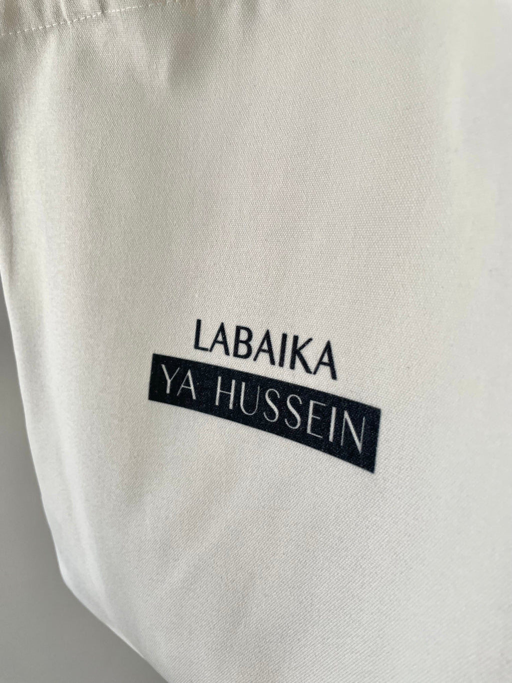 LABAIKA YA HUSSEIN TOTE BAG