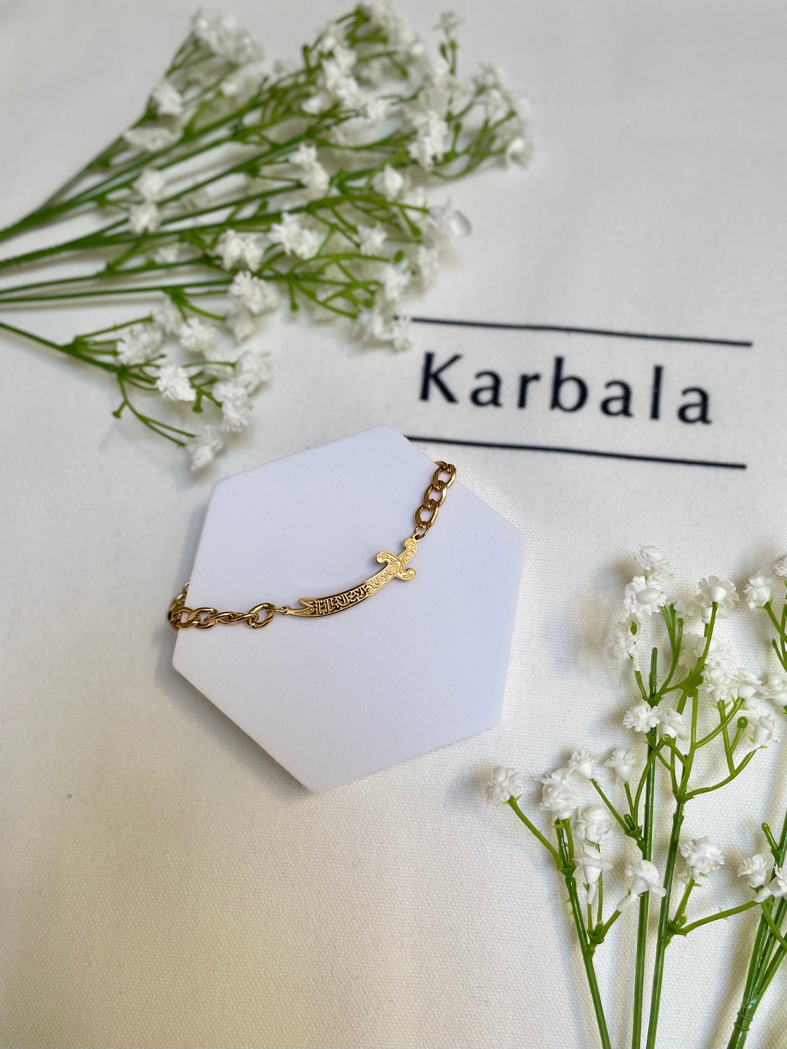 Zulfiqar Bracelet Gold