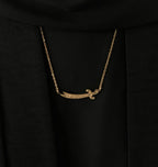Zulfiqar Necklace Gold
